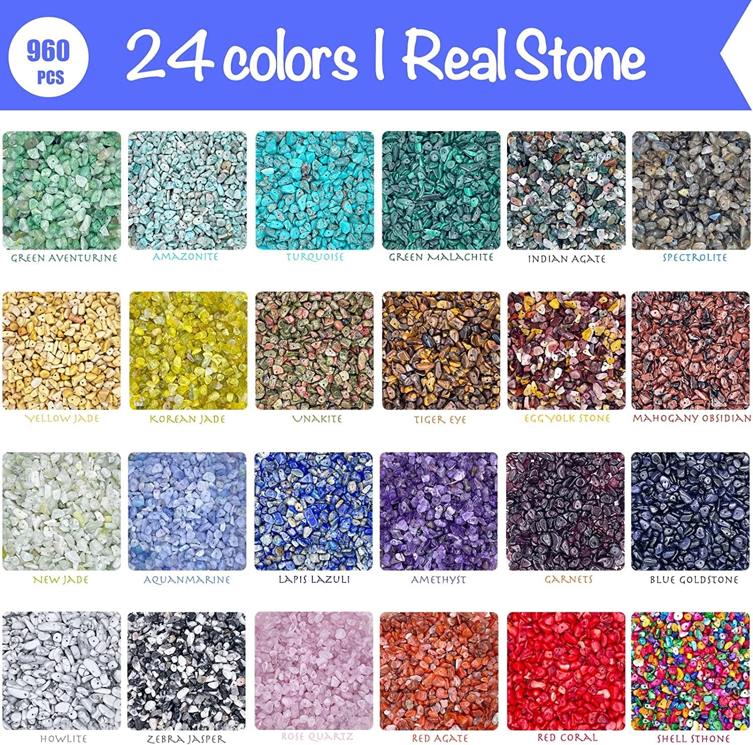 Jewelry Making Kit for - 1760 PC Crystal Beads, 800 PC Jewelry Findings, DIY Br