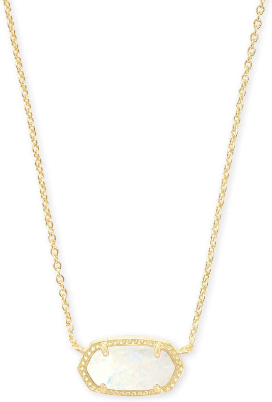 Elisa Pendant Necklace for Women, Fashion Jewelry, 14K Gold-Plated